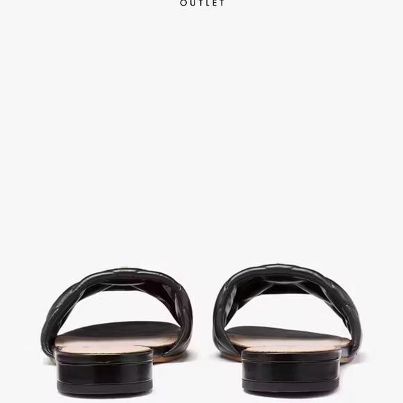 Kate Spade Pillow Sandal Black Sleek and Sexy Size 7.5, New Never Worn. - Picture 4 of 9